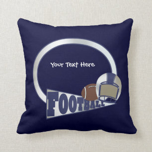 Coussin Le football (personnalisable)