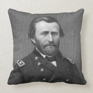 Coussin Le Général Ulysse Simpson Grant, gravé après le DA