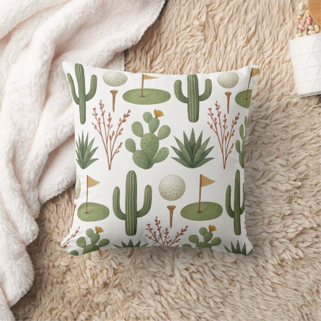 Coussin Le golf en Arizona (Couverture)