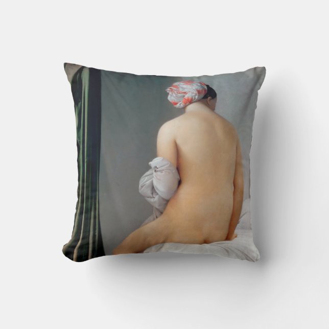 Coussin Le Grand Béton (Femme Assis), Dominique Ingres (Recto)