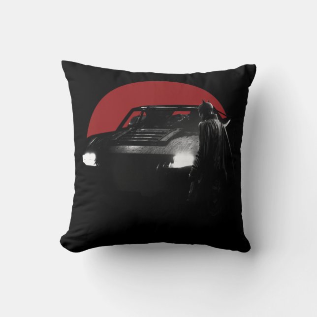 Coussin Le graphique Batman & Batmobile (Recto)