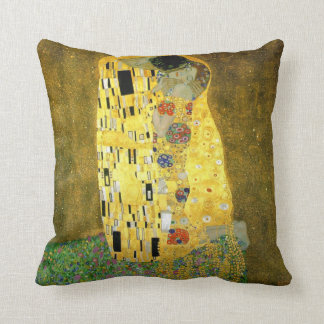 Coussin Le ~ Gustav Klimt de baiser