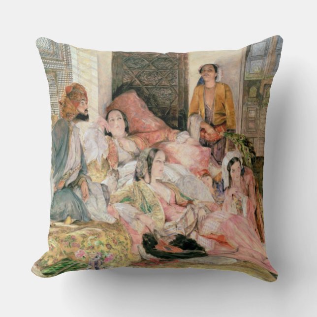 Coussin Le harem, c.1850 (Recto)
