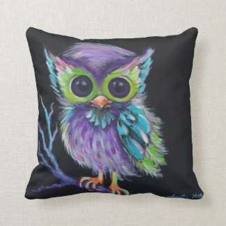 Coussin Le hibou soit votre ami