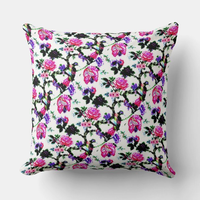 Coussin Le jardin d'Alicia (Recto)