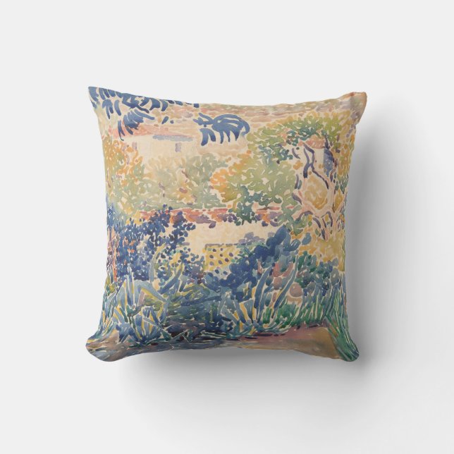 Coussin Le jardin de l'artiste au Saint-Clair | 1904-5 (Recto)