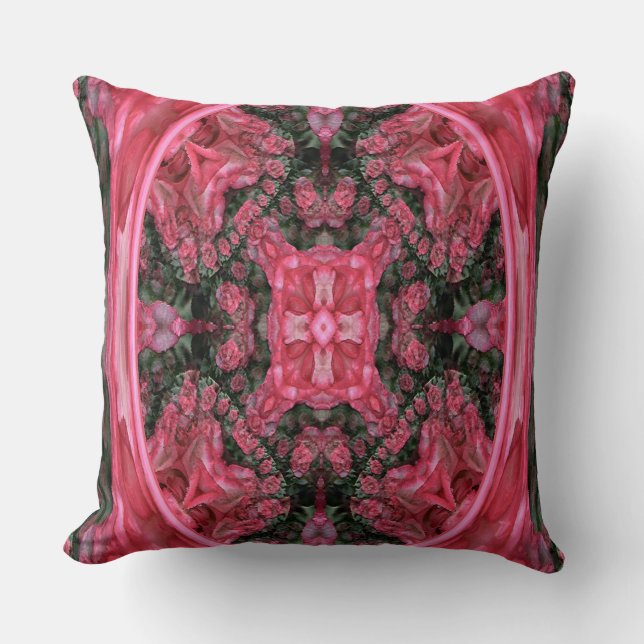 Coussin Le Jardin Rose.... (Recto)