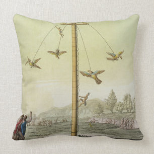 Coussin Le jeu de vol, de 'Le Costume Ancien et moderne