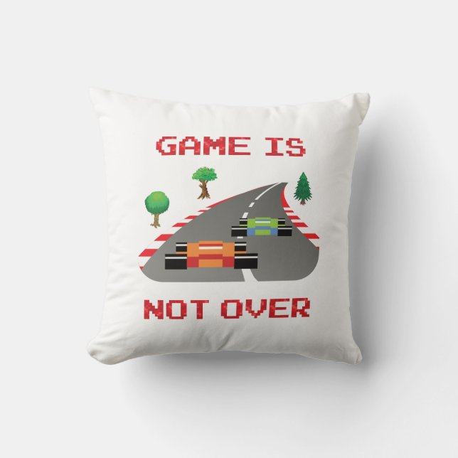 Coussin Le jeu n'est pas sur Pixelated Video Game (Recto)