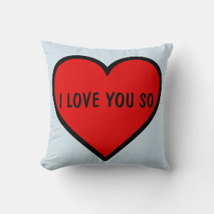 COUSSIN LE JOUR DE VALENTINE VOUS AIME JETER DES OREILLES