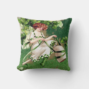 Coussin Le jour victorien de St Patrick