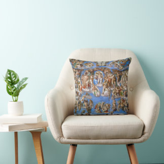 Coussin Le Jugement dernier de Michel-Ange