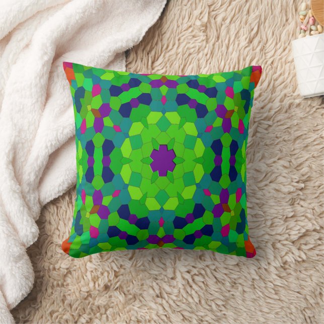 Coussin Le Kaléidoscope à travers mes yeux..... (Couverture)