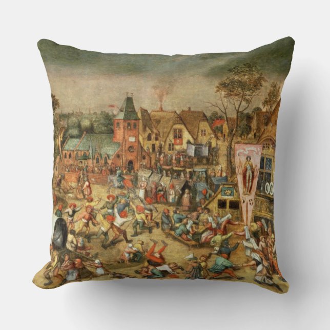 Coussin Le Kermesse du festin de St George (Recto)