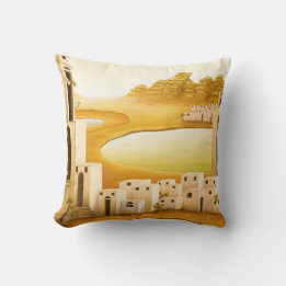 Coussin "Le lieu" - Moyen-Orient / Orient Desert Peinture