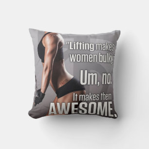 Coussin Le Lifting Rend Les Femmes Fantastiques - Motivati