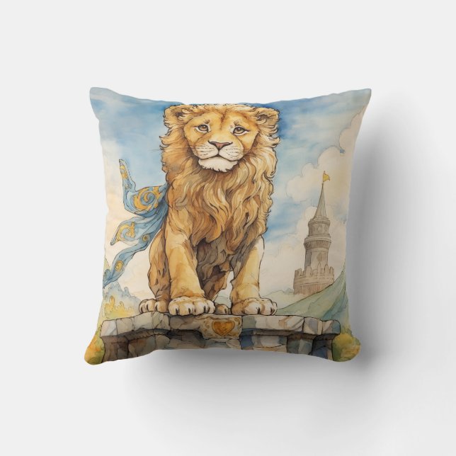Coussin Le Lion du pouvoir et de la grâce (Verso)