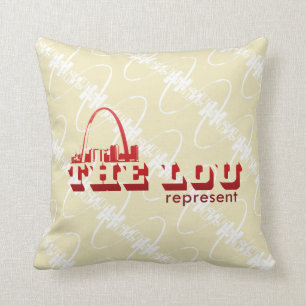 Coussin Le Lou St Louis représentent