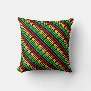 Coussin Le magnifique drapeau national du Mali