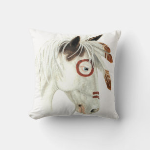 Coussin Le majestic War Pony par Bihrle