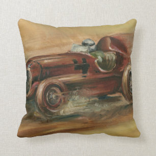 Coussin Le Mans Racecar par Ethan Harper