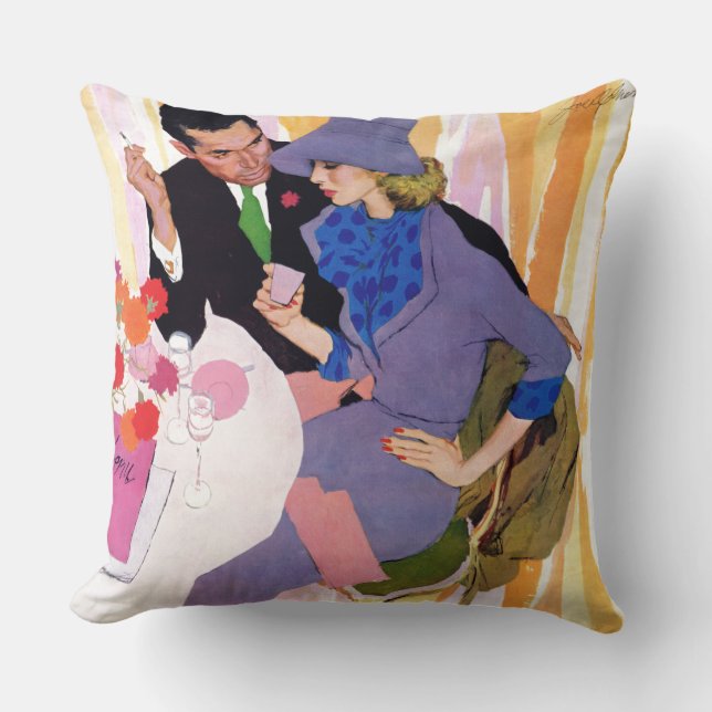 Coussin Le mariage n'est pas pour moi (Recto)