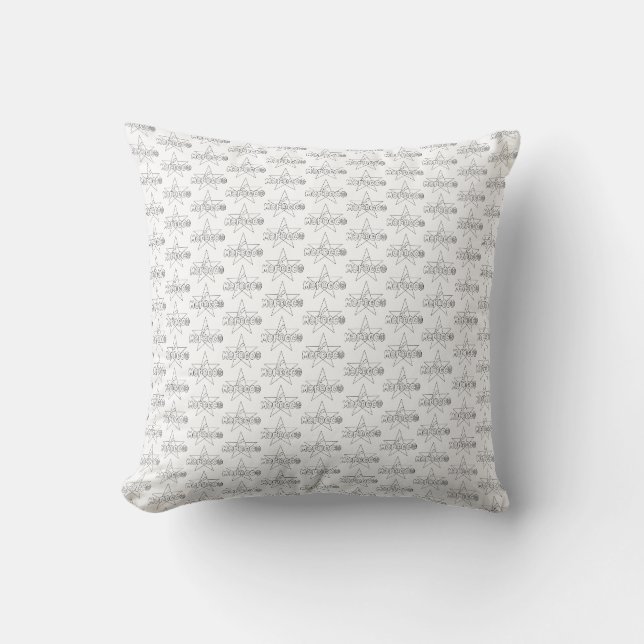 Coussin Le Maroc est couronné de traditions, portes de la  (Recto)