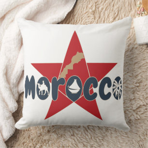 Coussin Le Maroc est un héritage que vous portez avec fier
