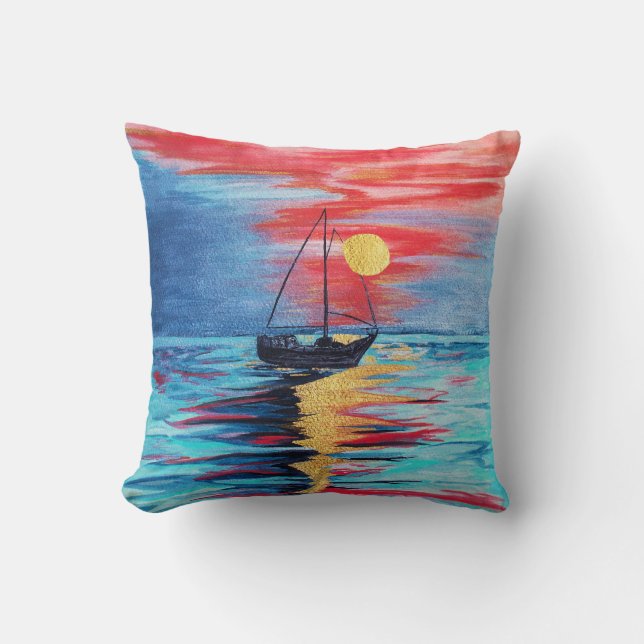 Coussin Le matin de (Recto)