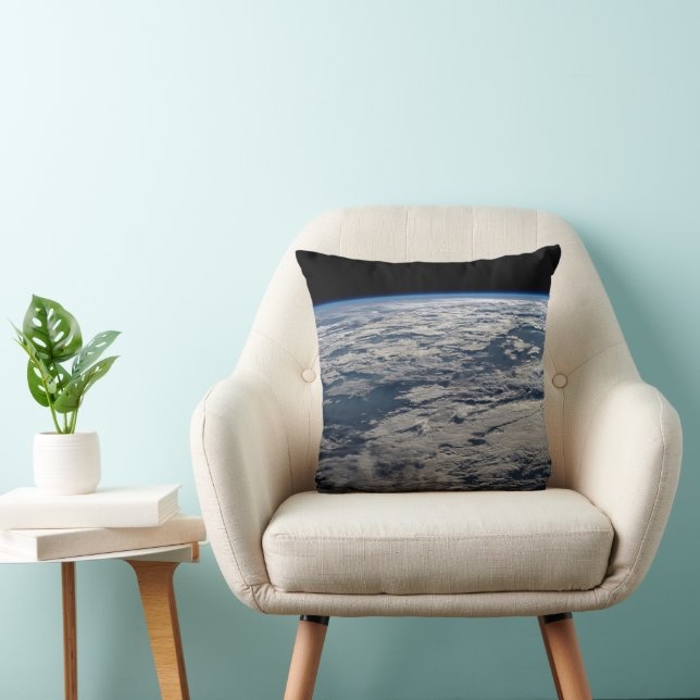 Coussin Le membre de la Terre au-dessus d'une Australie oc (Chaise)