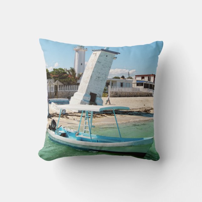 Coussin Le Mexique Puerto Morelos (Recto)