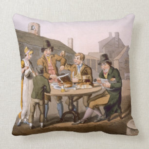 Coussin Le milieu de l'été Ève, du "costume de Yorkshire"