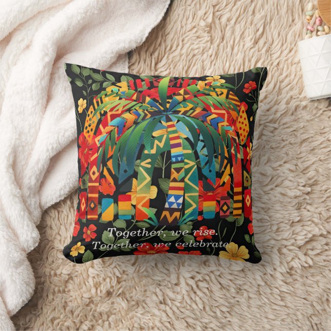 Coussin Le Mois de l'histoire des Noirs célèbre (Couverture)