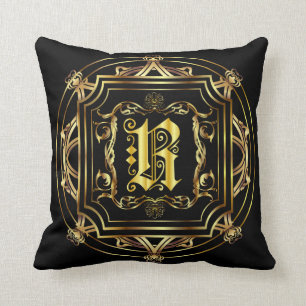 Coussin Le monogramme R adapte toute la personnaliser