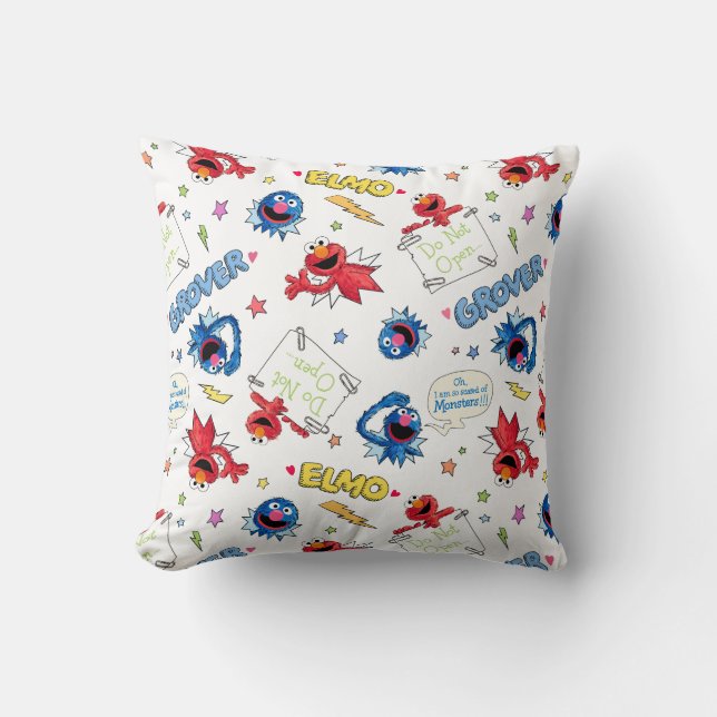 Coussin Le monstre à la fin de cette histoire Motif (Recto)