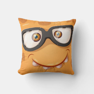 Coussin Le Monstre Orange Smarty