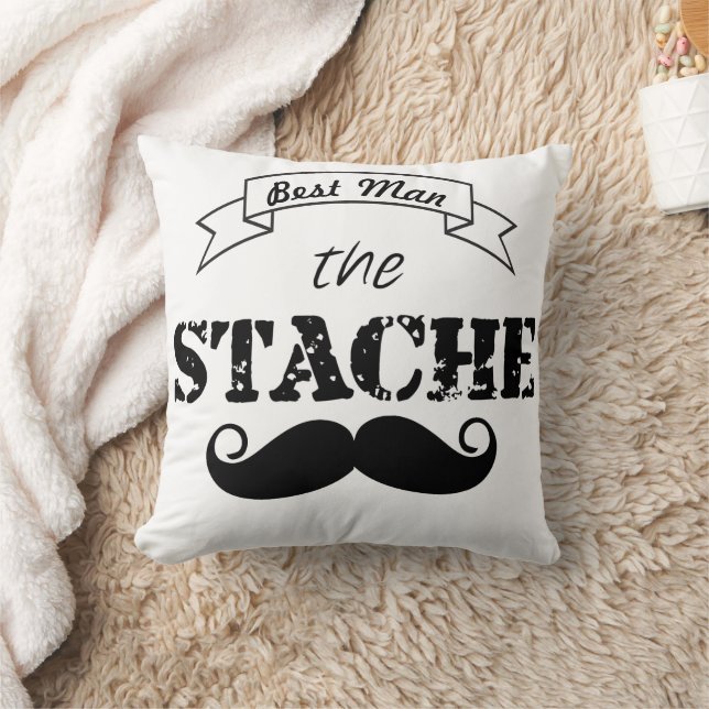 Coussin Le Motif de la moustache Stache (Couverture)