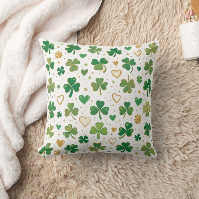 Coussin Le Motif de Saint Patrick (Couverture)