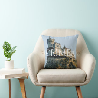 Coussin Le nid de Castle Swallow en Crimée