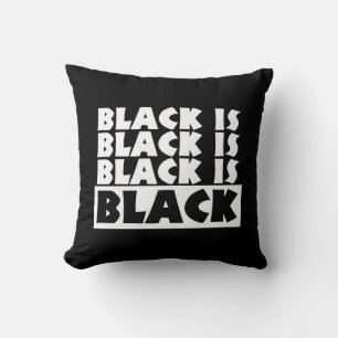 Coussin Le noir est noir