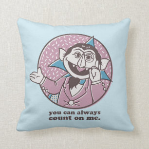 Coussin Le nombre   Vous Pouvez Toujours Compter Sur Moi