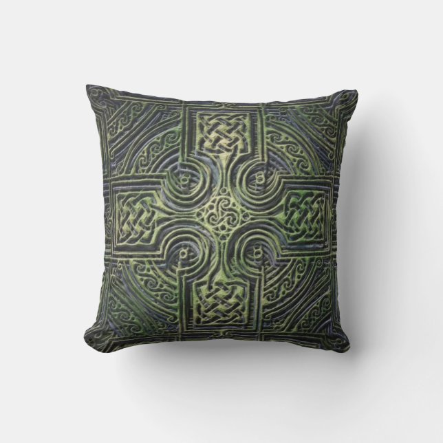 Coussin Le nouage celtique Saint-Patrick's Day (Recto)