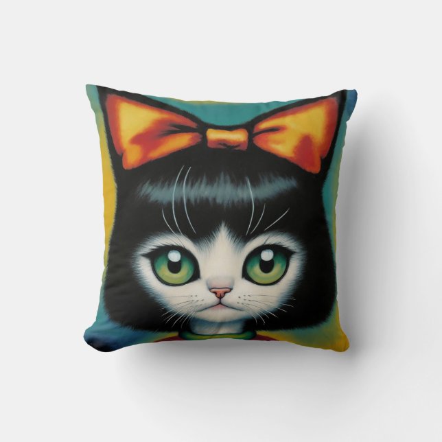 Coussin Le nouveau ruban de Kitty (Recto)