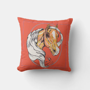 Coussin Le Palomino (saumon)