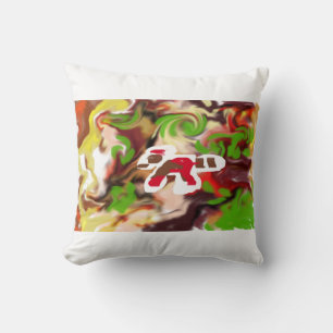 Coussin Le panda roux est cool