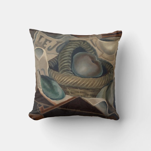 Coussin Le panier, 1924 (huile sur la toile) (Recto)