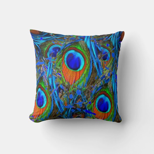 COUSSIN LE PAON BLEU SOUSTRAIT FAIT VARIER LE PAS DE L'ART (Recto)