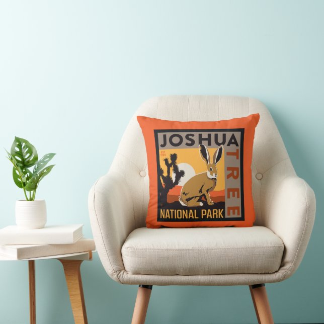 Coussin Le Parc national de Joshua Tree | Jacklapin (Chaise)