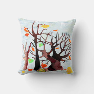 Coussin Le pays des merveilles de l'automne