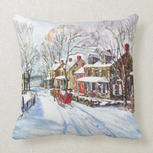 Coussin Le pays des merveilles d'hiver